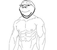 buff closed_mouth glasses smile soyjak stubble variant:impish // 1056x937 // 62.6KB