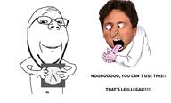 android app arm body eyebrows eyes_popping frontend glasses google hand happy_merchant holding_object irl nose sergey_brin shocked smile stubble text variant:gapejak wholesome youtube // 1538x932 // 314.4KB
