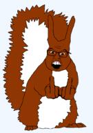 middle_finger nigger squirrel subvariant:feralsquirrel variant:feraljak // 1443x2048 // 79.2KB