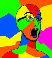 colorful glasses nas neck open_mouth stubble variant:shatjak // 721x795 // 69.0KB
