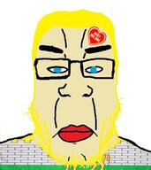 a10 aryan bwc chelyabinsk russia subvariant:chudplier variant:chudjak variant:markiplier_soyjak yellow_hair // 609x684 // 57.1KB