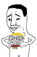 2soyjaks angry chud hugging nate nate_higgers natejak seething smile smug subvariant:fun_sized_feraljak variant:chudjak variant:feraljak wholesome // 676x1021 // 130.2KB