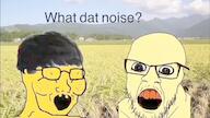 3soyjaks animated asian bloodshot_eyes china clothes crying dance flag glasses gun hair hat imperial_japan irl japan military missing_teeth mucus music mustache open_mouth red_teeth rising_sun small_eyes sound soyjak stretched_mouth stubble text total_chink_death variant:cryboy_soyjak variant:feraljak variant:soyak video yellow_skin yellow_teeth yoshida_brothers // 640x360, 18.6s // 911.5KB