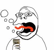 barney_gumble belch bubble burp can glasses hand holding_object open_mouth soda soy soyjak stubble subvariant:wholesome_soyjak the_simpsons tongue variant:gapejak // 590x540 // 60.7KB