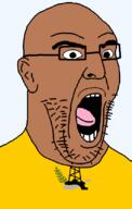 bald egypt flag flag:north_sinai glasses governorate hair merge north_sinai oil oil_well open_mouth sinai_peninsula soyjak stubble tongue variant:imhotep // 529x832 // 31.2KB