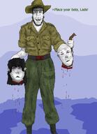 accessory arrow art aussies australia australian background beheaded belt bloodshot_eyes blue_eyes british_army clothes crying dead female glasses greentext h3k_(user) hair hat head_hunting holding_rope long_hair looking_at_you looking_up malayan_emergency male meta:namefags military military_uniform multiple_soyjaks nose photo poster rope shade shadow slouch_hat smile stubble subvariant:vlodette tahoma_font tear teeth teeth_showing text this_horror_must_end trousers uniform variant:markiplier_soyjak variant:vlodson vlodcucks_lost vlodson vlodson_will_never_be_a_gem wrinkles // 1920x2644 // 1.8MB accessory arrow art aussies australia australian background beheaded belt bloodshot_eyes blue_eyes british_army clothes crying dead female glasses greentext h3k_(user) hair hat head_hunting holding_rope long_hair looking_at_you looking_up malayan_emergency male meta:namefags military military_uniform multiple_soyjaks nose photo poster rope shade shadow slouch_hat smile stubble subvariant:vlodette tahoma_font tear teeth teeth_showing text this_horror_must_end trousers uniform variant:markiplier_soyjak variant:vlodson vlodcucks_lost vlodson vlodson_will_never_be_a_gem wrinkles // 1920x2644 // 1.8MB