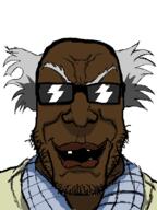 Colonel_H._Stinkmeaner black_skin grey_hair stinkmeaner subvariant:chudplier teeth the_boondocks // 600x800 // 51.1KB