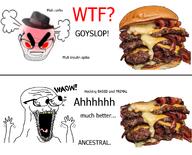 bacon beef carbs cheese diet fast_food fedora goyslop hamburger insulin keto meat reddit subvariant:wewjak variant:soyak waow yellow_teeth // 1134x917 // 663.2KB bacon beef carbs cheese diet fast_food fedora goyslop hamburger insulin keto meat reddit subvariant:wewjak variant:soyak waow yellow_teeth // 1134x917 // 663.2KB