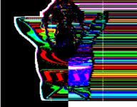 flag full_body glasses hair lipstick meta:tagme open_mouth purple_hair soyjak stubble tongue tranny variant:bernd yellow_teeth // 255x199 // 157.4KB