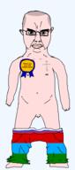 award balding christianity eastern_orthodox finland flag flag:karelia flag:russia full_body glasses hair karelia naked nsfw orthodox_cross penis russia skinhead small_penis soyjak subvariant:chudjak_front subvariant:obsessedchud text transparent transparent_background underpants variant:chudjak white_skin // 848x1911 // 40.5KB