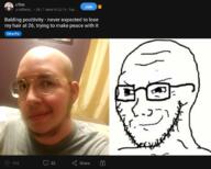 bald closed_mouth comparison ftm glasses reddit smile smirk smug soyjak stubble tranny variant:raffer variant:soyak // 2086x1676 // 1.6MB