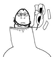 glasses open_mouth penis soyjak storybots stubble subvariant:neutralplier variant:bangjak variant:markiplier_soyjak // 730x763 // 35.1KB glasses open_mouth penis soyjak storybots stubble subvariant:neutralplier variant:bangjak variant:markiplier_soyjak // 730x763 // 35.1KB