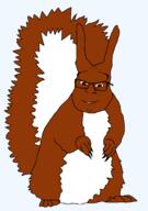 animal brown_fur happy red_fur smile squirrel squirreljak subvariant:feralsquirrel tail variant:feraljak wholesome // 1443x2048 // 59.5KB