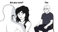 THIS_TEMPLATE_IS_FUCKING_TERRIBLE_GEG bald closed_mouth cuck female glasses hair millenniathinker neutral sitting stubble text thumbnail variant:soyak variant:wojak // 1080x597 // 90.3KB