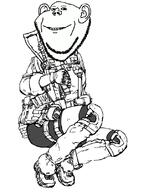 anime gun smile soldier variant:impish_soyak_ears // 600x803 // 193.1KB