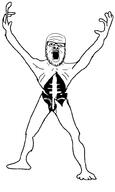 arch-vile attack bones doom doom_2 full_body no_pants skinny stretching stubble variant:a24_slowburn_soyjak // 600x1000 // 94.0KB