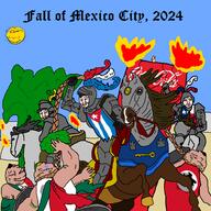 2024 FerdinandDist(namefag) HispanidadConquistador(namefag) ToonSoy_(NameFag) ack armor aztec aztecchicano(namefag) brap brapnuke brazil building chudnater2(namefag) classical_art_parody closed_mouth coca_cola countrywar cuba cuba_vs_mexico desert dyed_hair fart flag flag:cuba flag:mexico flag:texas flag:transgender_pride_flag flag:united_farm_workers flame hair holding_object horse horseback_riding meta:tagme mexichud_(user) mexico mexico_city open_mouth rope sky soyjak squirrel squirreljak tank_top texas texas_vs_mexico united_farm_workers variant:chudjak variant:gapejak variant:meximutt // 1400x1401 // 336.6KB
