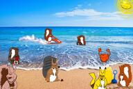 acorn amerimutt beach big_mac bucket cloud crab ice_age irl irl_background mutt nazism nut pikachu sand sea shovel sky sonnenrad squirrel squirreljak subvariant:wholesome_soyjak sun swastika swimming variant:feraljak variant:gapejak variant:impish_soyak_ears waves // 1000x667 // 962.2KB