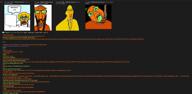 blood bloodshot_eyes clothes computer froot glasses green_glasses greentext hanging hat incredible_fatty janny jews judaism keyboard kippah mouse_(computer) office open_mouth orange_skin orangetext rope stubble suspenders tongue variant:feraljak variant:gapejak variant:maxjak variant:rupturejak voiceover white_shirt yellow_skin yellow_teeth zog // 976x480, 173s // 10.2MB