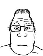 glasses hair upside_down variant:markiplier_soyjak // 602x778 // 14.4KB