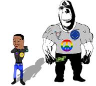 brown_skin chud european european_union flag glasses gypsy iron_guard lgbt lgbt_flag ominous peace_sign piss queen_of_spades romania russia russian_flag short_hair spade subvariant:hornyson trans transgender_symbol variant:chudjak variant:cobson // 837x745 // 84.6KB brown_skin chud european european_union flag glasses gypsy iron_guard lgbt lgbt_flag ominous peace_sign piss queen_of_spades romania russia russian_flag short_hair spade subvariant:hornyson trans transgender_symbol variant:chudjak variant:cobson // 837x745 // 84.6KB