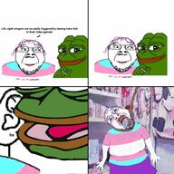 ack anhero anime arm bloodshot_eyes clothes comic crying dead ear frog glasses green_skin hand he i_love looking_to_the_right meme mustache oe_cake open_mouth pepe poster purple_hair rope smile soyjak stubble suicide text tongue tranny tshirt variant:bernd whisper // 1024x1024 // 149.2KB