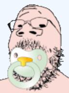 animated baby babyjak glasses pacifier small_eyes variant:gapejak white_skin // 298x401 // 175.7KB