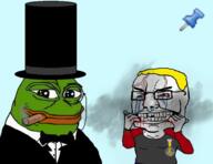angry biting blood cigar how_the_fuck_wasnt_this_uploaded_earlier pepe smoke smug soyteen subvariant:big-boy top_hat tuxedo variant:chudjak // 680x525 // 247.5KB