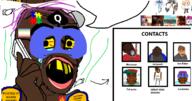 amerimutt arm autism autism_speaks award black_skin bloodshot_eyes brainlet bridget_(guilty_gear) brown_hair brown_skin brown_troonjak burundi crying discord distorted erika_furudo_(namefag) esl fallout fallout_new_vegas felix_argyle flag:burundi flag:minor_attracted_person flag:mongolia flag:transgender_pride_flag fnf_pedo friday_night_funkin' full_body glasses green_hair hair hand hanging hilda holding_object jakparty_soy joel_(user) judaism makibu map_(pedophile) mongolia morocco neco_arc netflix open_mouth orange_skin pedophile phone posted_it_again_award purple_hair queen_of_spades rope shitskin shitskin_tranny_award slopjak soyjak speech_bubble speech_bubble_empty stinky stubble subvariant:chudplier taqiyah thick_eyebrows tranny variant:bernd variant:chudjak variant:feraljak variant:markiplier_soyjak variant:meximutt variant:soyak yellow_sclera yellow_teeth // 1503x790 // 705.4KB