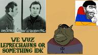 1946 armenia armenian_cross_necklace black_and_white cyrillic_text flag:armenia happy_merchant leprechaun low_effort mugshot mutt obese pointy_ears shitskin stinky stubble subvariant:caucamutt terrorist unibrow zatikyan_stepan // 656x371 // 145.7KB