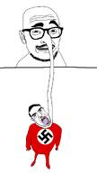 ack bloodshot_eyes clittycel flag:nazi_germany full_body glasses hair hanging judaism long_nose nazism open_mouth raised_eyebrow smile smug stubble subvariant:patrick swastika tongue variant:chudjak variant:longnose // 720x1280 // 69.0KB ack bloodshot_eyes clittycel flag:nazi_germany full_body glasses hair hanging judaism long_nose nazism open_mouth raised_eyebrow smile smug stubble subvariant:patrick swastika tongue variant:chudjak variant:longnose // 720x1280 // 69.0KB