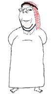 arab full_body islam keffiyeh subvariant:wholesome_soyjak variant:gapejak // 514x891 // 21.2KB