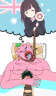 ack australia bed body_pillow boymoder buff comic_sans crying dead doge dream ear earring flag flag:australia flag:transgender_pride_flag furry green_hair hair hand midoriya_izuku mustache my_hero_academia pillow pink_skin pooner rope sleeping soyjak star_(symbol) stubble thought_bubble variant:bernd // 2062x3544 // 1.8MB