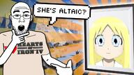 anime aryan beard closed_mouth glasses hearts_of_iron hyperborea open_mouth stubble thumbnail variant:shirtjak zamn_shes_12 // 1280x720 // 113.9KB