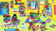 angry arm baby book closed_mouth colorful computer crying deformed food fruit full_body glasses hairy hand holding_object leg lgbt multiple_soyjaks open_mouth pacifier pineapple progress_pride_flag smile soyjak stubble subvariant:gerald subvariant:jacobson subvariant:nathaniel text tongue variant:a24_slowburn_soyjak variant:brandon variant:chudjak variant:cobson variant:cryboy_soyjak variant:david variant:gapejak zoophile // 1920x1080 // 2.0MB