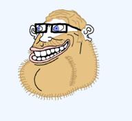 aryan beard blue_eyes cleft_chin ear eyebrows full_head glasses head lips open_mouth smile subvariant:canaryan subvariant:canuckmutt subvariant:impish_amerimutt teeth variant:impish_soyak_ears variant:pajeetjak yellow_hair // 888x818 // 27.2KB