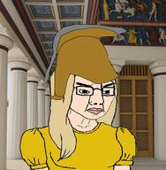 athena blonde_hair_ column dress glasses goddess greece greek_mythology helmet long_hair pink_skin series:godjaks subvariant:trad_wife temple variant:chudjak // 518x529 // 386.0KB athena blonde_hair_ column dress glasses goddess greece greek_mythology helmet long_hair pink_skin series:godjaks subvariant:trad_wife temple variant:chudjak // 518x529 // 386.0KB