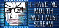 crying harlan_ellison i_have_no_mouth_and_i_must_scream soyjak variant:soyak // 700x327 // 431.6KB