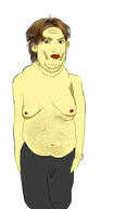 Loose_skin fat gynaecomastia neovagina yellow_hair // 1881x3464 // 391.6KB