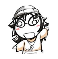 artist:jaikacuz avengers clothes glasses hair necklace open_mouth variant:soytan wave // 406x414 // 80.9KB
