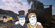 irl_background man_in_the_wilderness_1971 no_more_brother_wars variant:chudjak variant:cobson variant:feraljak variant:markiplier_soyjak variant:smugjak // 1558x800 // 803.6KB