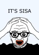 black_shirt glasses hand hands_up lips oh_my_god_she_is_so_attractive open_mouth stubble variant:unknown // 500x700 // 14.3KB