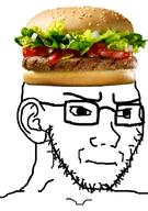 clothes ear frown glasses hamburger hat irritated soyjak stubble subvariant:soyak_(irritated) variant:soyak // 632x900 // 310.4KB