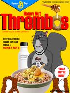 4soyjaks animal bottle cereal glasses holding_object honey imminent_death impact_font licking_lips nut peer_review plastic_bottle smile soy soyjak soylent soylent_bottle speech_bubble squirrel stubble subvariant:feralsquirrel subvariant:wholesome_soyjak subvariant:wholesome_squirrel text thrembo thrembos tongue variant:bernd variant:feraljak variant:gapejak // 601x800 // 310.1KB