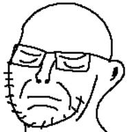 closed_mouth ear glasses oddkast_podcast soyjak stubble variant:unknown // 150x150 // 2.5KB