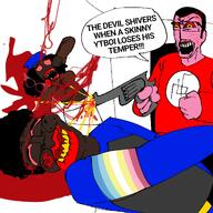 angry artist:supernigga blood bloodshot_eyes bwc dead epic_ohio_crashout flag:map gore jartycuck leaking map_(pedophile) pedophile pistol pol_(4chan) red_eyes red_skin revolver subvariant:soyniqua variant:chudjak variant:soytan // 1280x1280 // 294.6KB angry artist:supernigga blood bloodshot_eyes bwc dead epic_ohio_crashout flag:map gore jartycuck leaking map_(pedophile) pedophile pistol pol_(4chan) red_eyes red_skin revolver subvariant:soyniqua variant:chudjak variant:soytan // 1280x1280 // 294.6KB