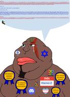 BRIMMIEST_COMMENTS_SECTION☣️☣️☣️_DO_NOT_ENTER☣️☣️☣️ Warrior-Z(user) arab balaclava brown_skin buff camouflage chud crying flag:israel hamas headband israel muslims palestine rpg sad shitskin speech_bubble star_of_david subvariant:chudjak_front subvariant:muscular_chud tan_skin variant:chudjak variant:meximutt // 2000x2778 // 957.1KB