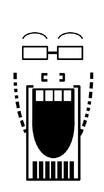 glasses happy minimalism open_mouth soyjak stubble variant:markiplier_soyjak // 465x862 // 14.8KB
