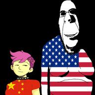 black_background bow china enbie implied_rape meta:tagme no_pupils purple_hair rape smile subvariant:hornyson united_states variant:cobson white_skin yellow_skin // 1920x1920 // 663.9KB
