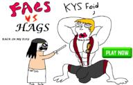 angry badge bloodshot_eyes buff bulge clothes flexing foot full_body hair oekaki redraw stubble suspenders variant:soytan variant:unknown video_game wtf yellow_hair // 856x550 // 39.2KB